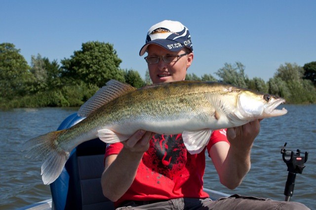 Dag verticalen op de rivier