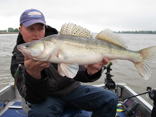 De rivier op met Matt