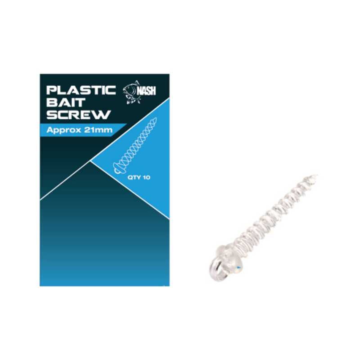 Nash Plastic Bait Screws 21 mm