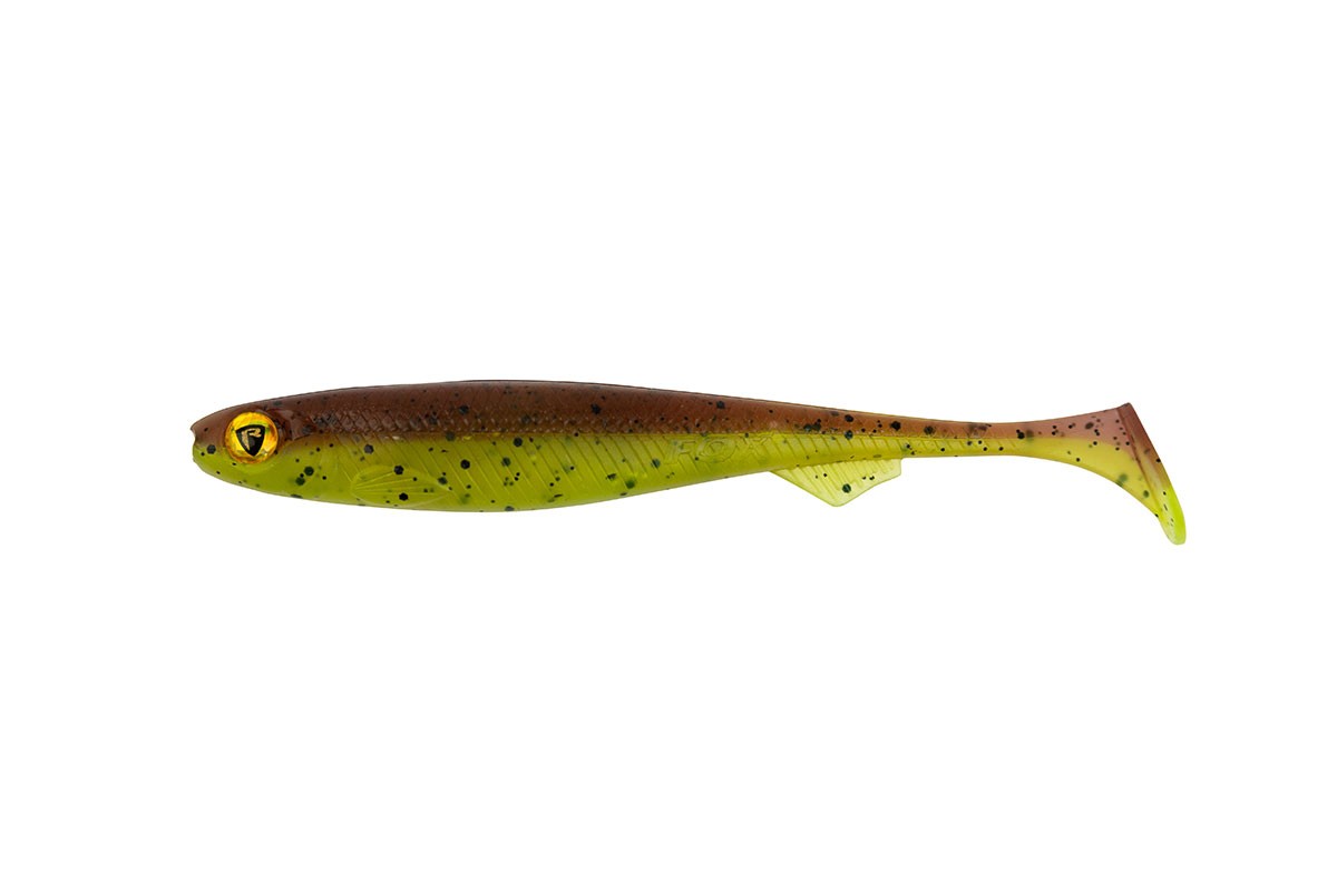 Fox Rage Slick Shad 11Cm Ultra UV Green Pumpkin