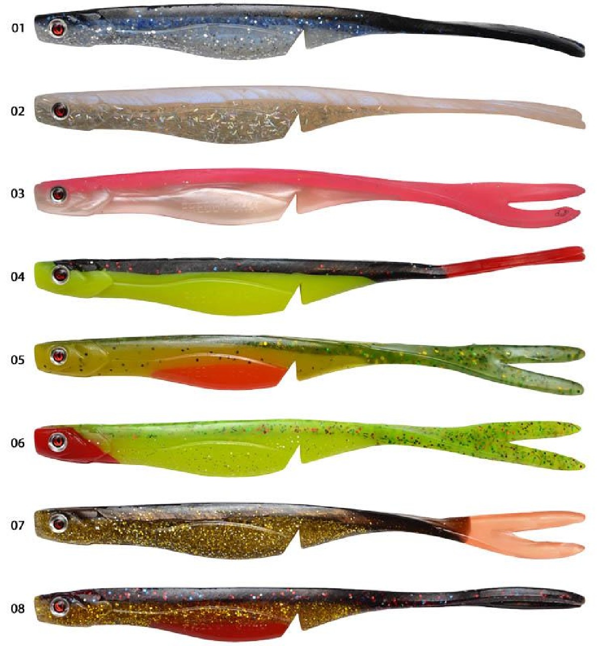 Quantum Freddie Shad 12cm 5st.