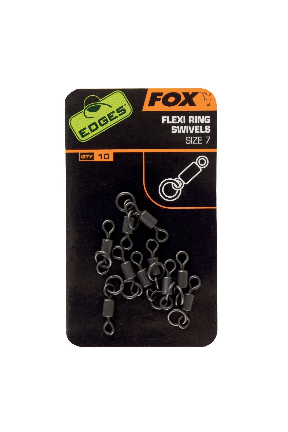 Fox Edges Flexi Ring Swivel Maat 7