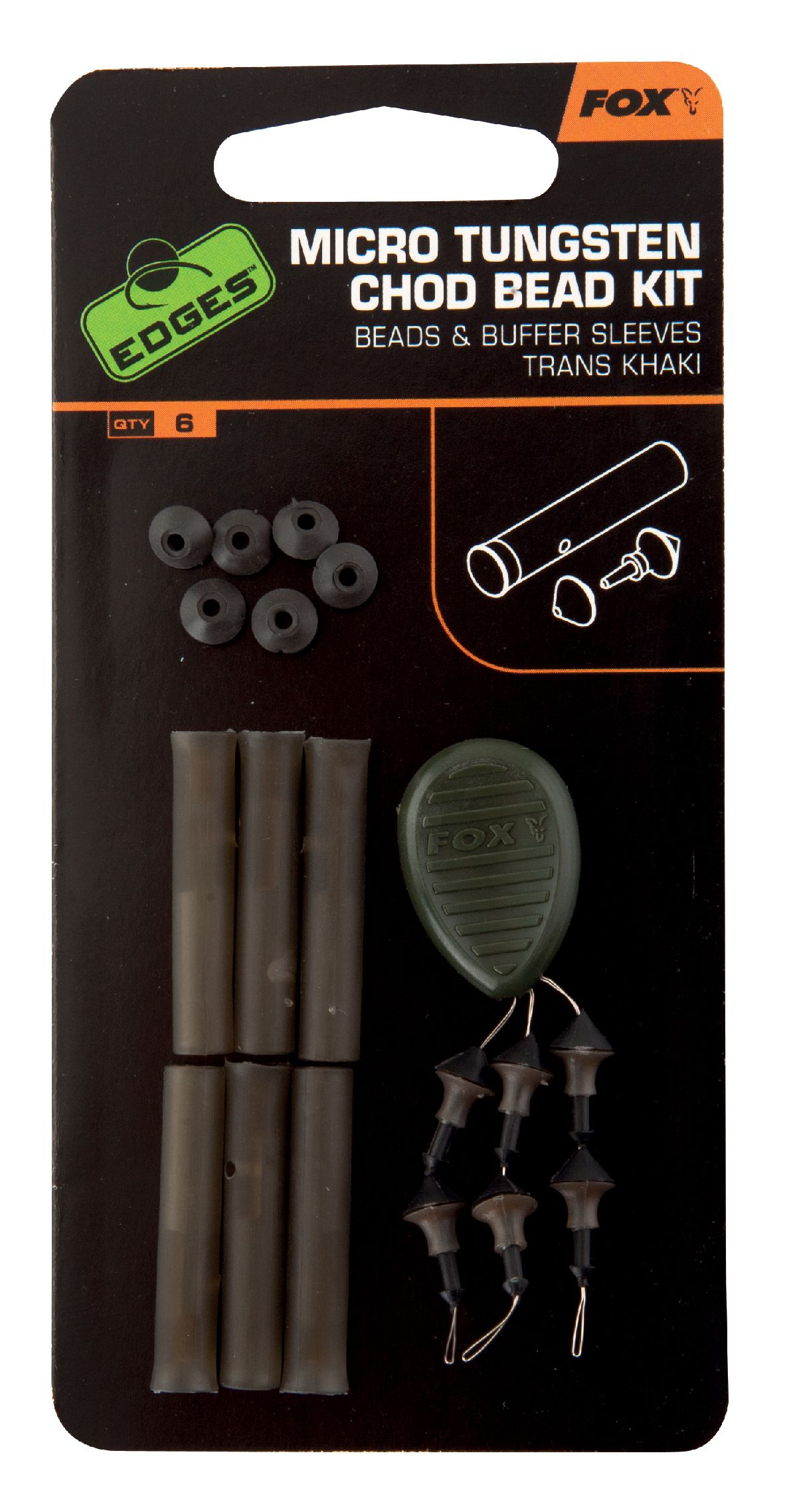 Fox Edges Micro Chod Bead Kit