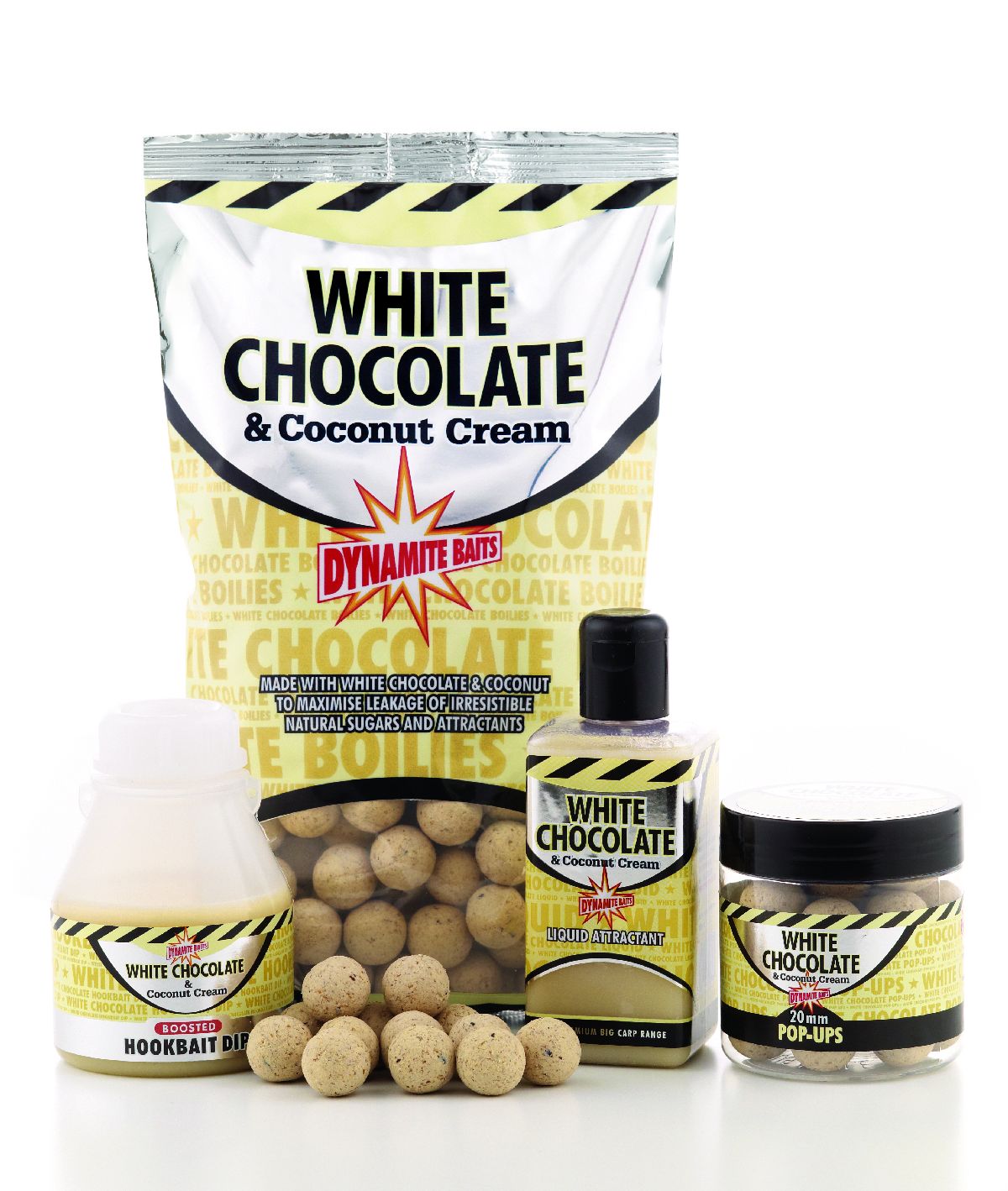 Dynamite W.Choc & Coconut Cream Range