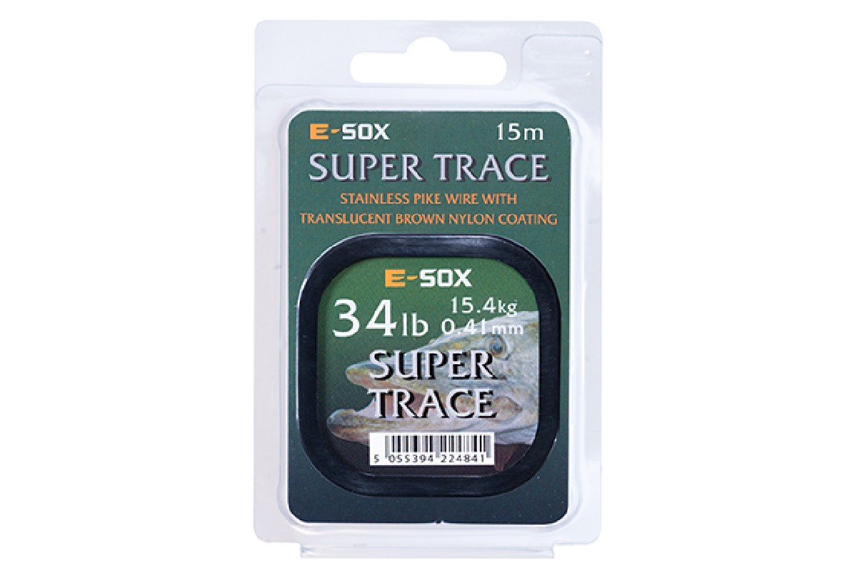 Drennan E-SOX Super Trace 15m 24lb 0,36mm 10,9kg Drennan E-SOX Super Trace 15m 24lb 0,36mm 10,9kg