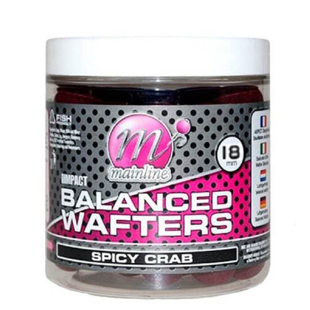 Mainline High Impact Balanced Wafters 15Mm Spicy Crab Mainline High Impact Balanced Wafters 15Mm Spicy Crab