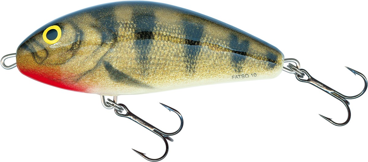 Salmo Fatso Floating 10cm Emerald Perch