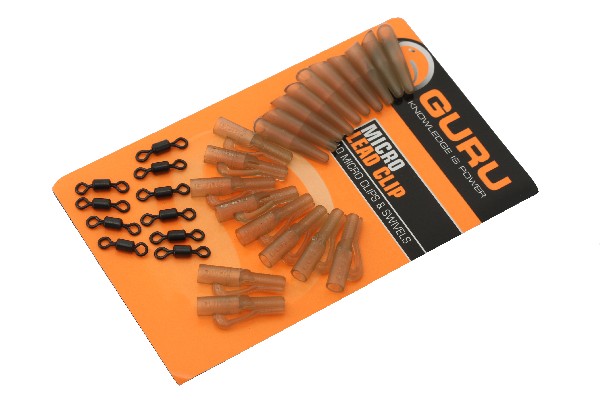 Guru Micro Lead Clip, Swivels & Tail Rubbers pack