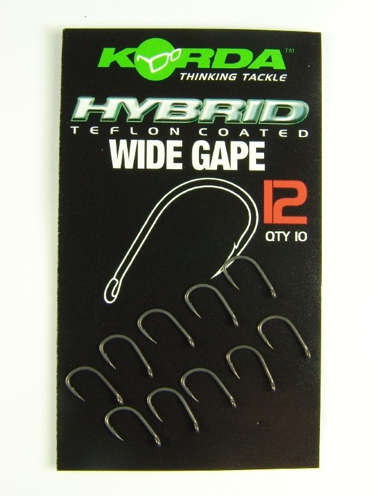 Korda Wide Gape Size 10, 10 st Korda Wide Gape Size 10, 10 st