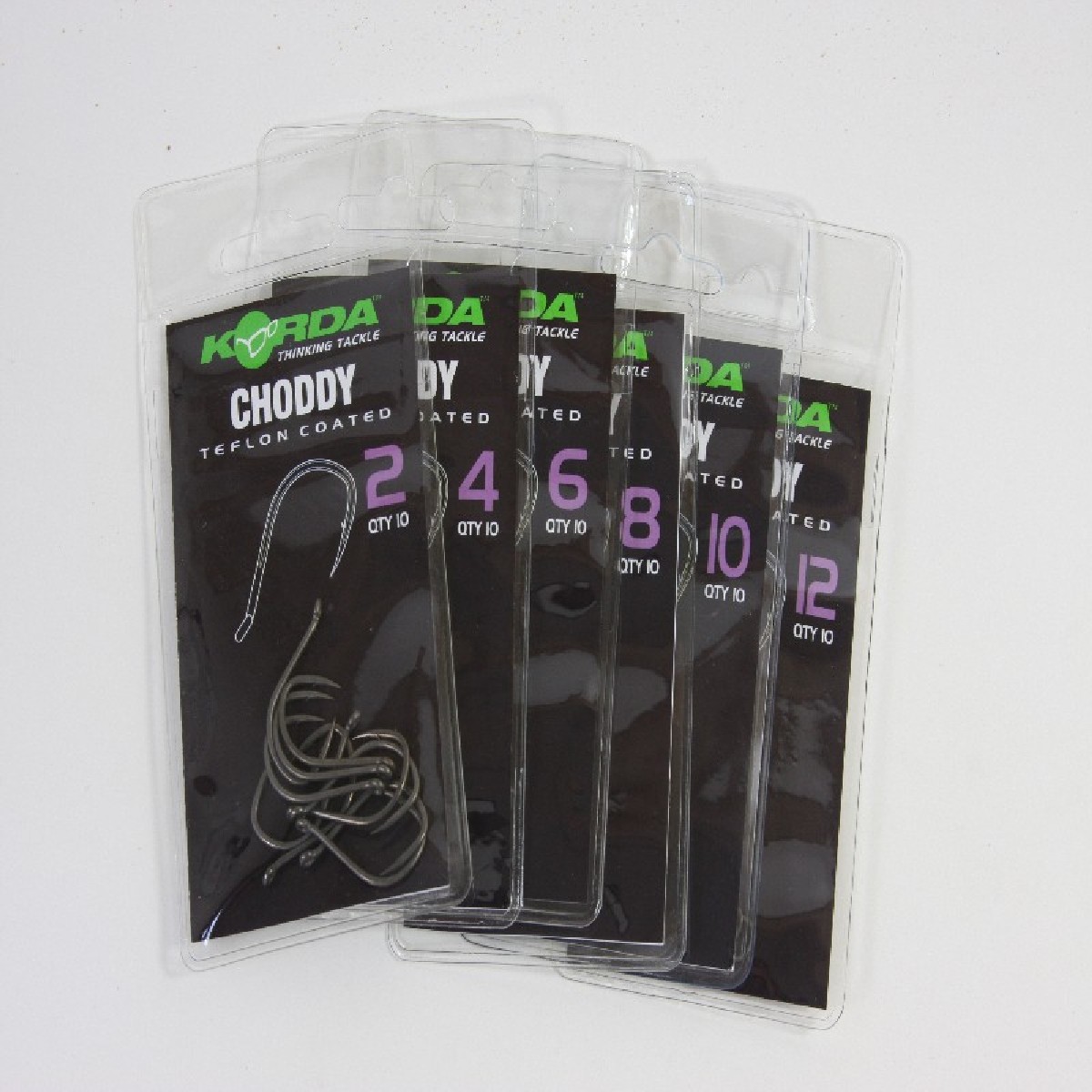 Korda Choddy hook Size 4, 10 st Korda Choddy hook Size 4, 10 st