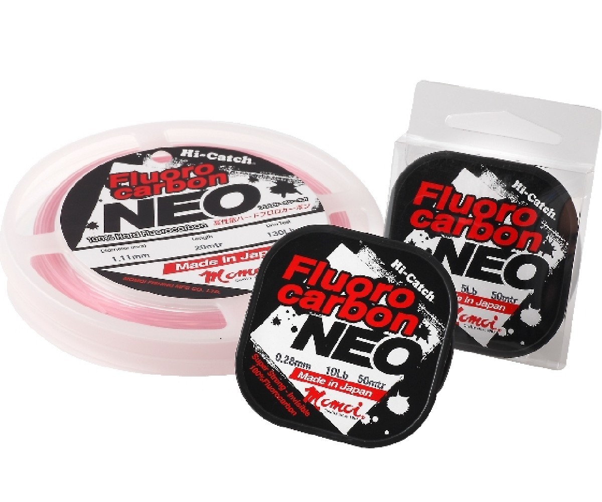 Momoi Fc Hi-Catch Fluorocarbon Neo Clear 50Mt. 0.23 mm  3.60kg