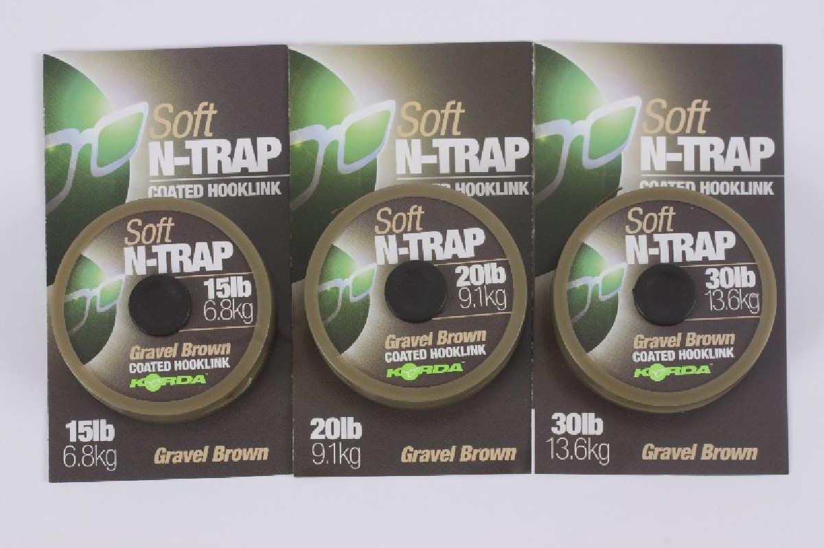Korda N-TRAP Soft Gravel 20m 20 lb Korda N-TRAP Soft Gravel 20m 20 lb