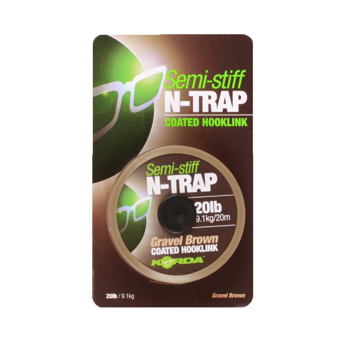 Korda N-TRAP Semi-Stiff Green 20m 20 lb