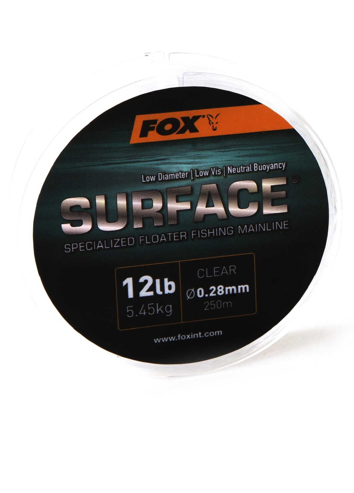Fox Surface Floater Mainline Clear 0.28 mm 12 lbs 250 m Fox Surface Floater Mainline Clear 0.28 mm 12 lbs 250 m