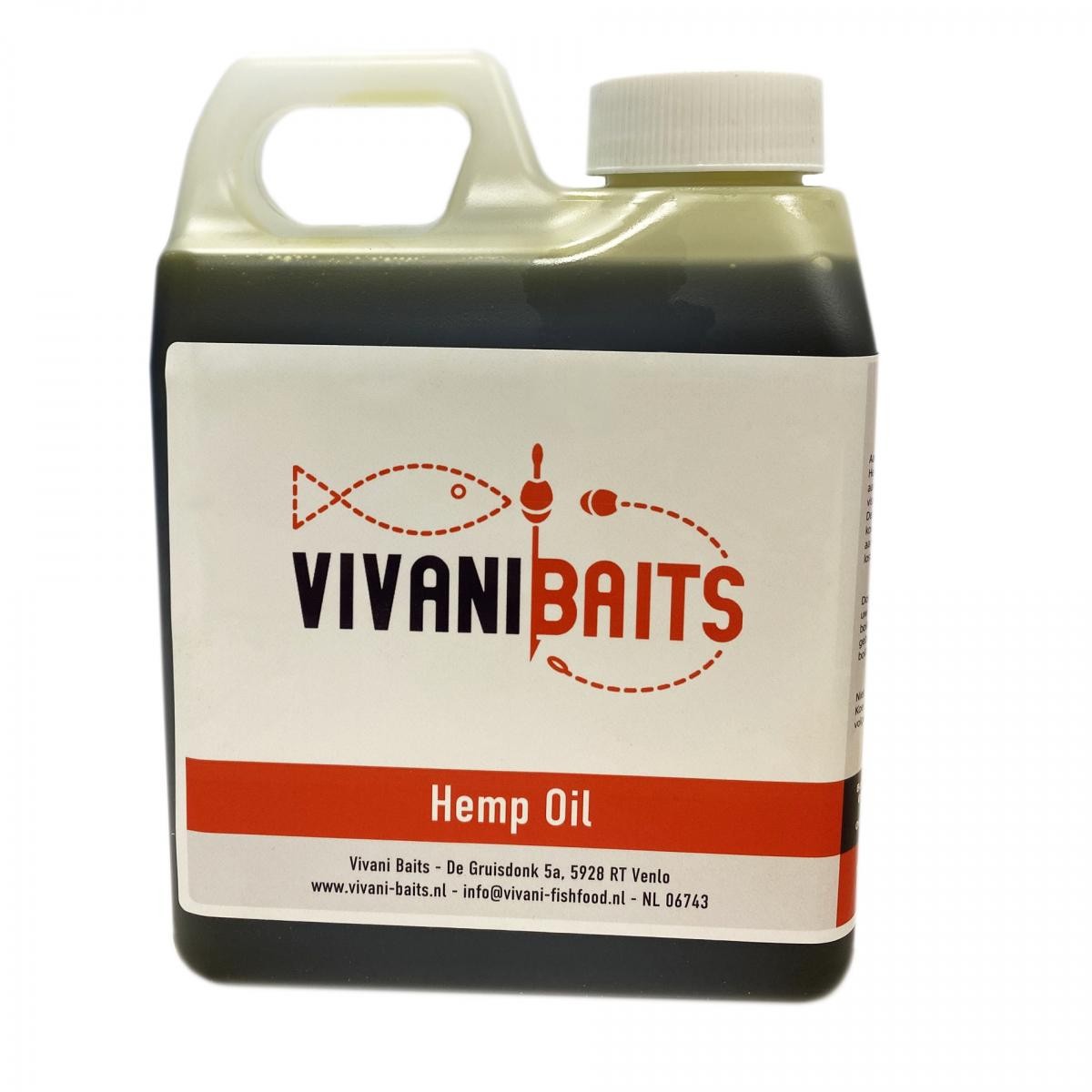Vivani Baits Hennep Olie 1L