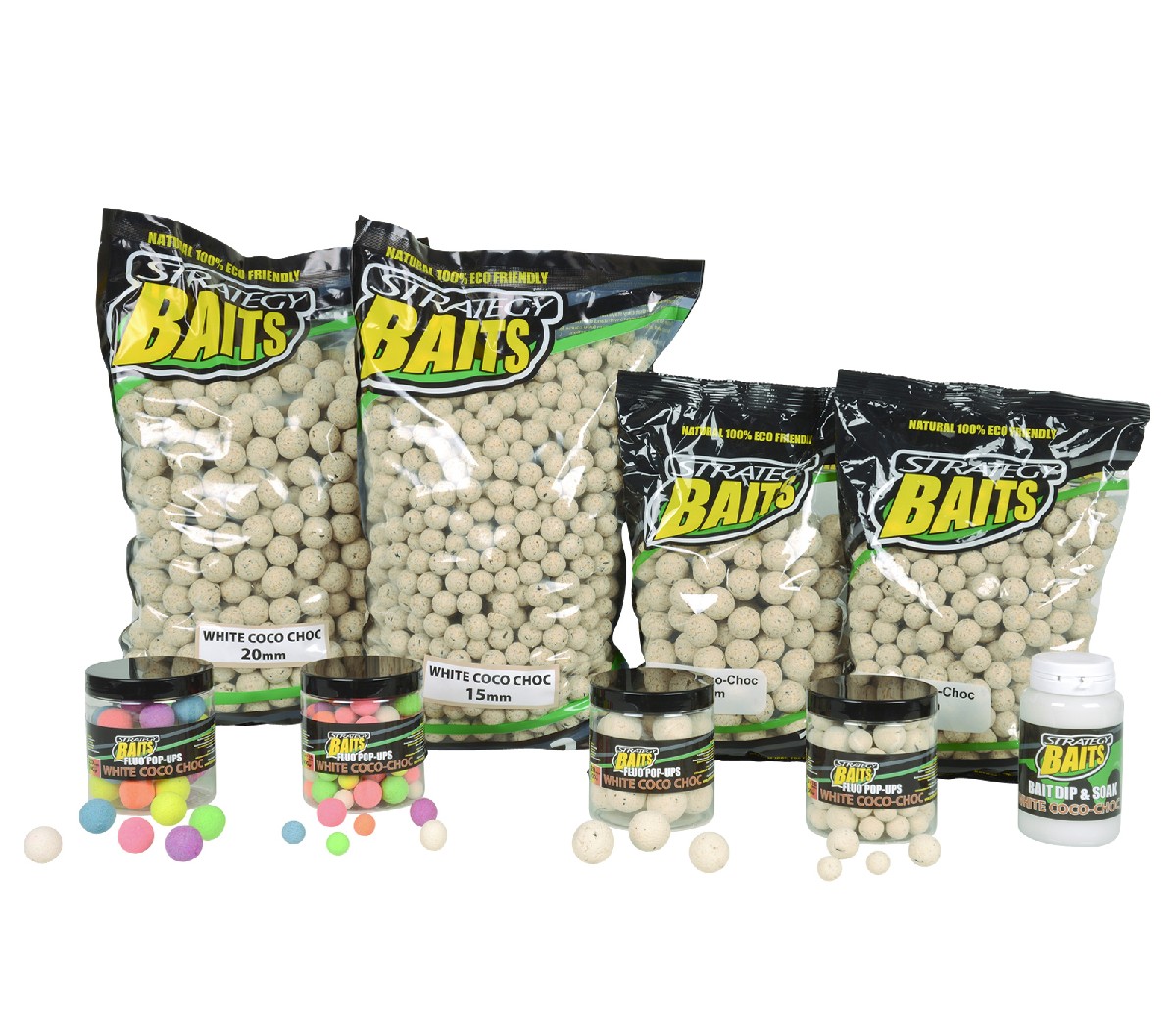 Strategy Baits White Coco-Choc Range