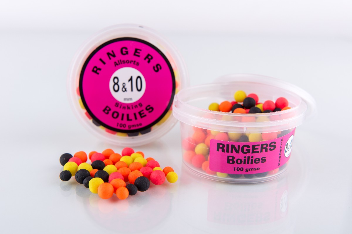 Ringers Boilies Mixed 8 & 10mm Allsorts