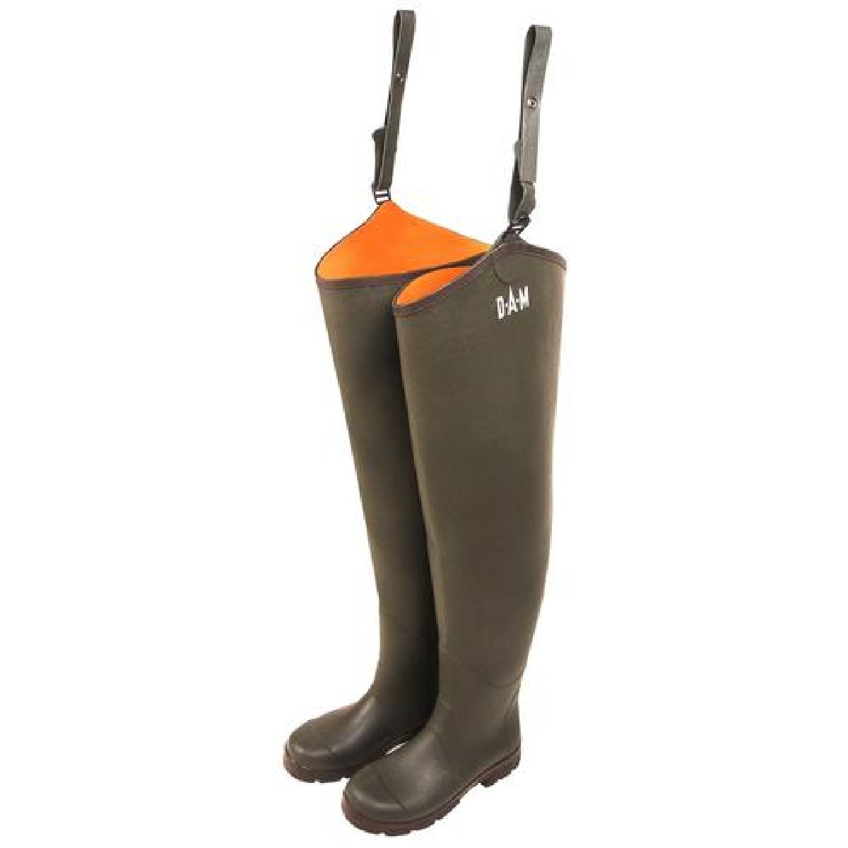 DAM Flex Rubber Hip Waders