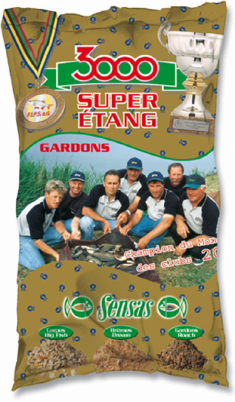 Sensas 3000 Super Etang 1Kg Gardons