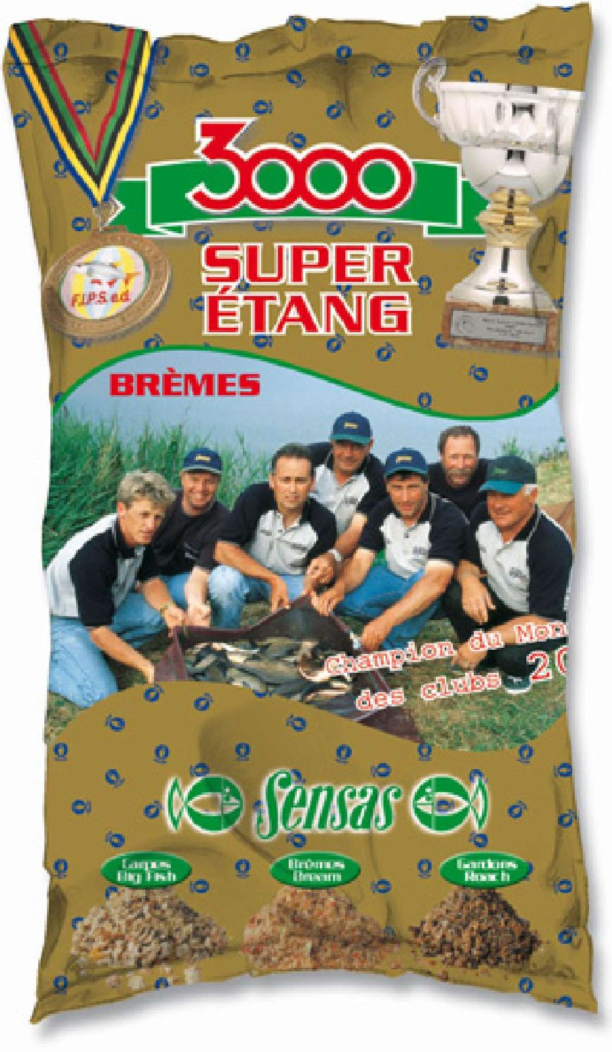 Sensas 3000 Super Etang 1Kg Bremes