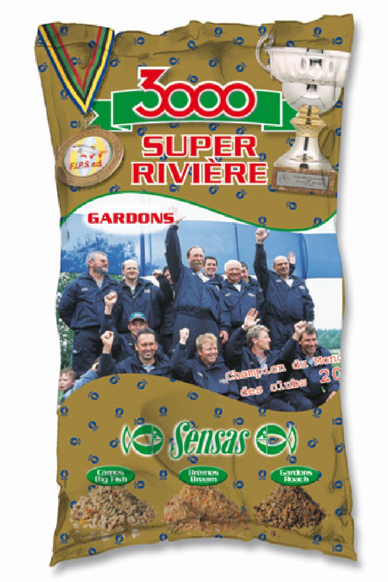 Sensas 3000 Super Riviere 1Kg Gardons
