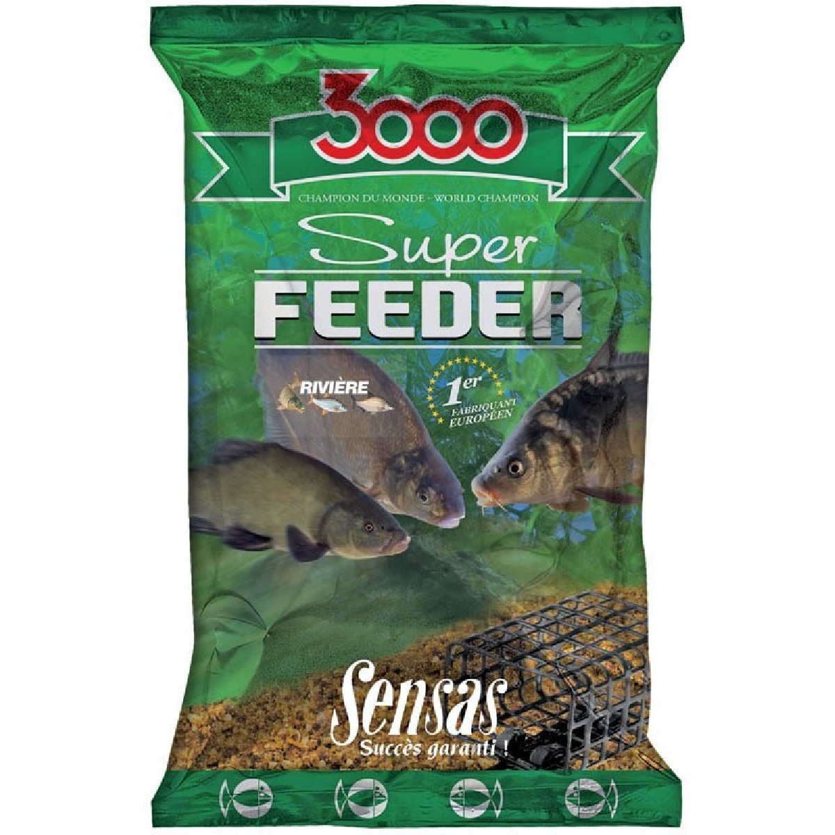 Sensas 3000 Super Feeder 1Kg Etang