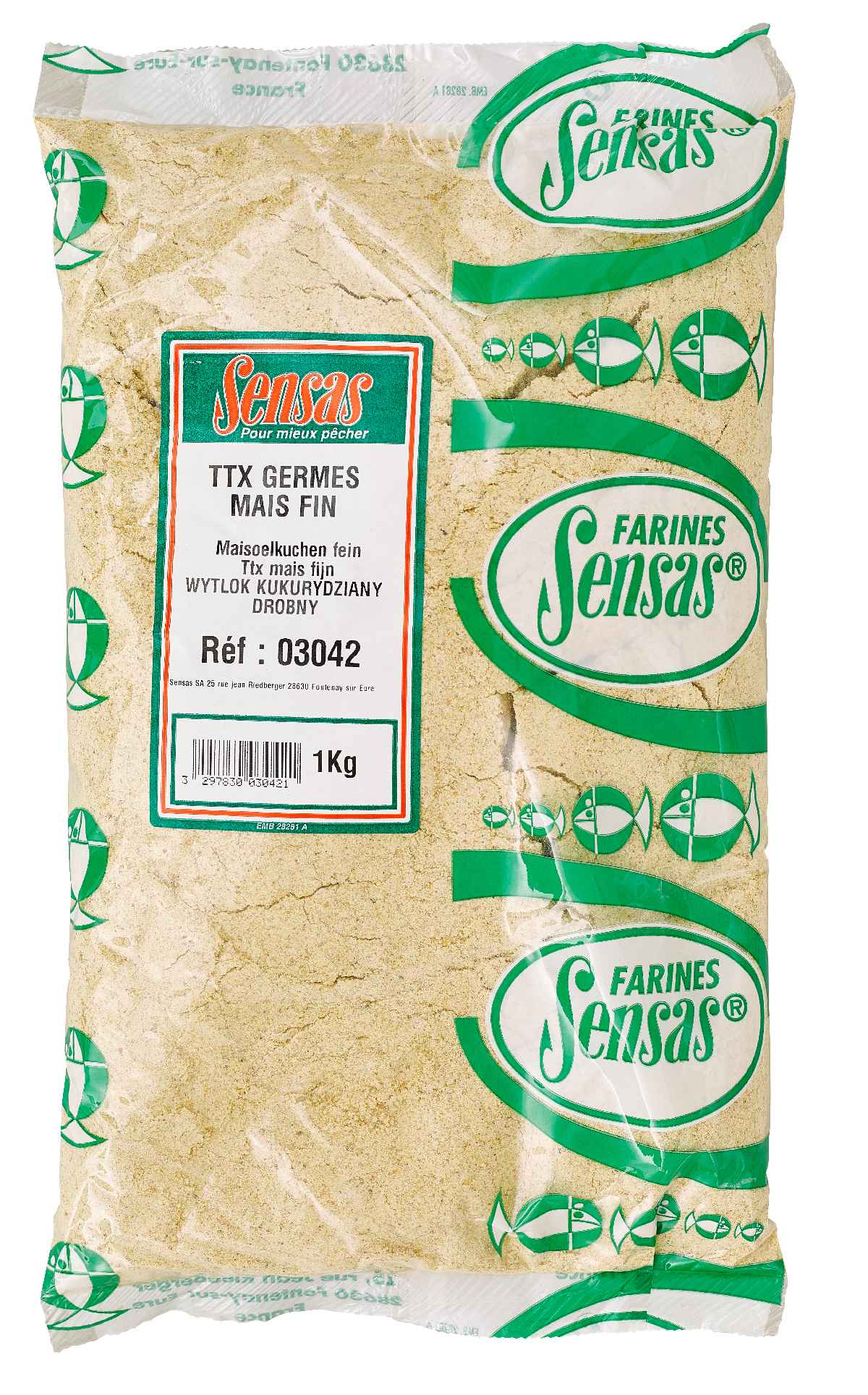 Sensas Ttx Mais 1Kg