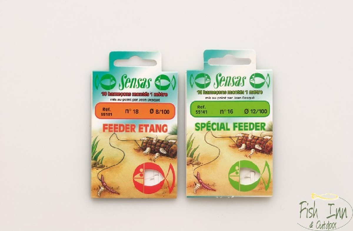 Sensas Onderlijn Feeder River 18/14, 10 st Sensas Onderlijn Feeder River 18/14, 10 st