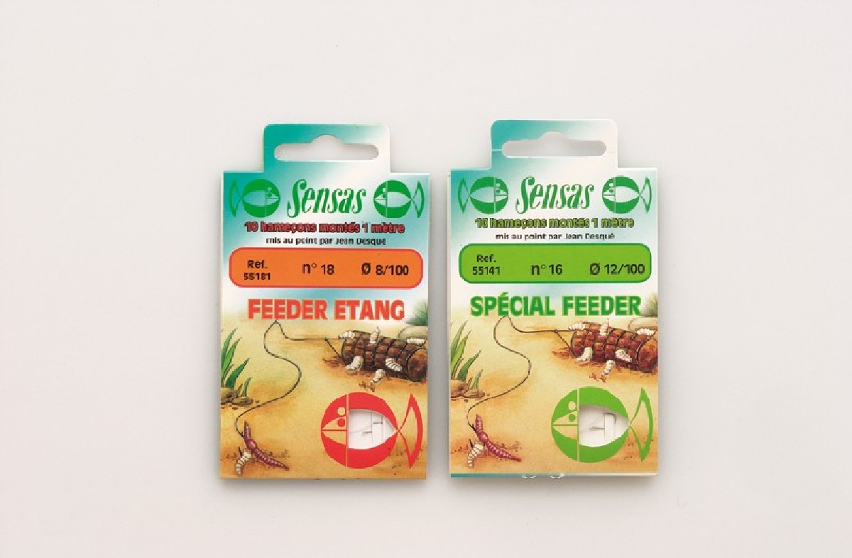 Sensas Onderlijn Feeder Etang 16/12, 10 st Sensas Onderlijn Feeder Etang 16/12, 10 st