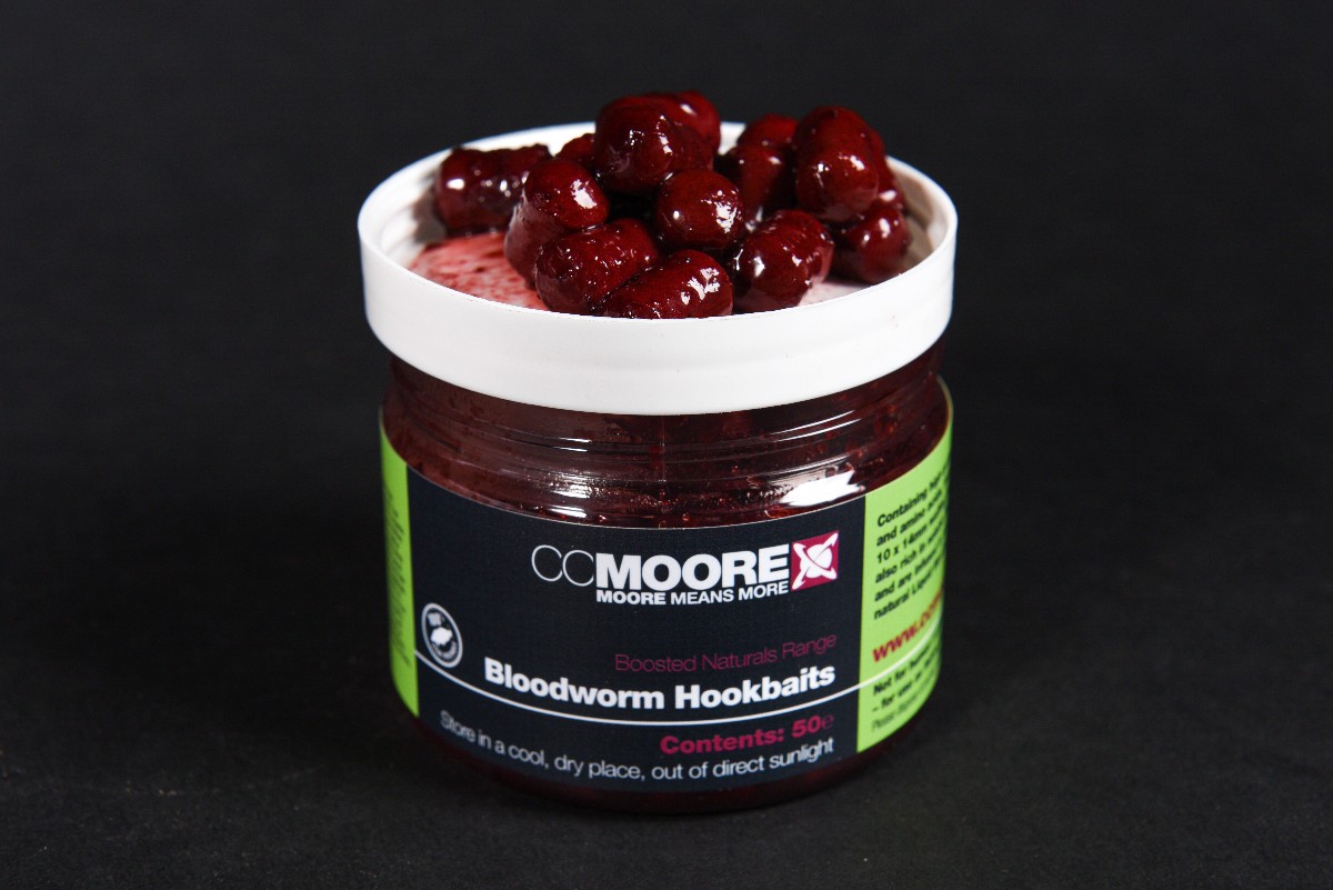 CC Moore Boosted Bloodworm Hookbaits 10x14mm