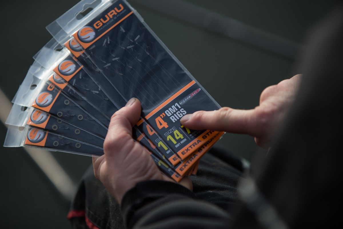 Guru QM1 Bait Band Ready Rigs 4inch 10cm 12 / 0,22 mm Guru QM1 Bait Band Ready Rigs 4inch 10cm 12 / 0,22 mm