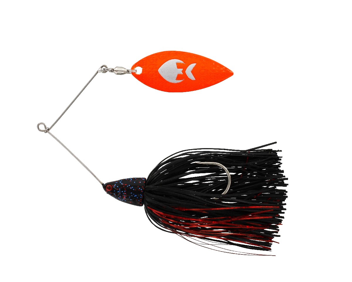 Westin MonsterVibe (Willow) - Black Mamba - 23g - Rood