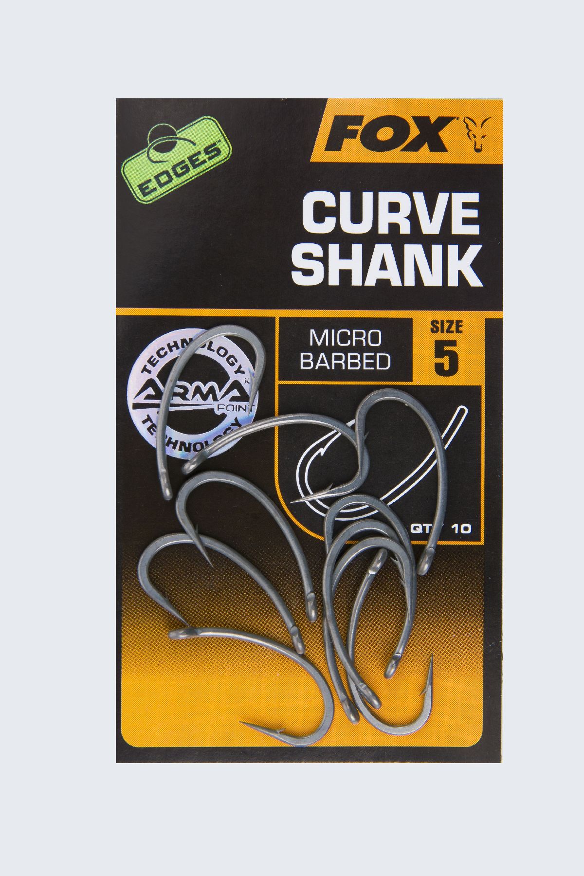 Fox Armapoint Edges Curve Shank Hooks - Micro Barbed (10 pcs)