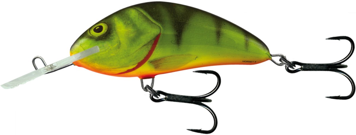 Salmo Hornet Floating 9cm Hot Perch