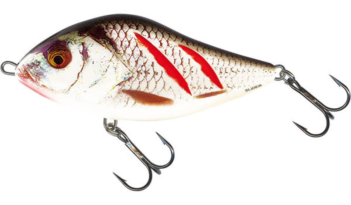 Salmo Slider Sinking 10cm Wounded Real Grey Shiner