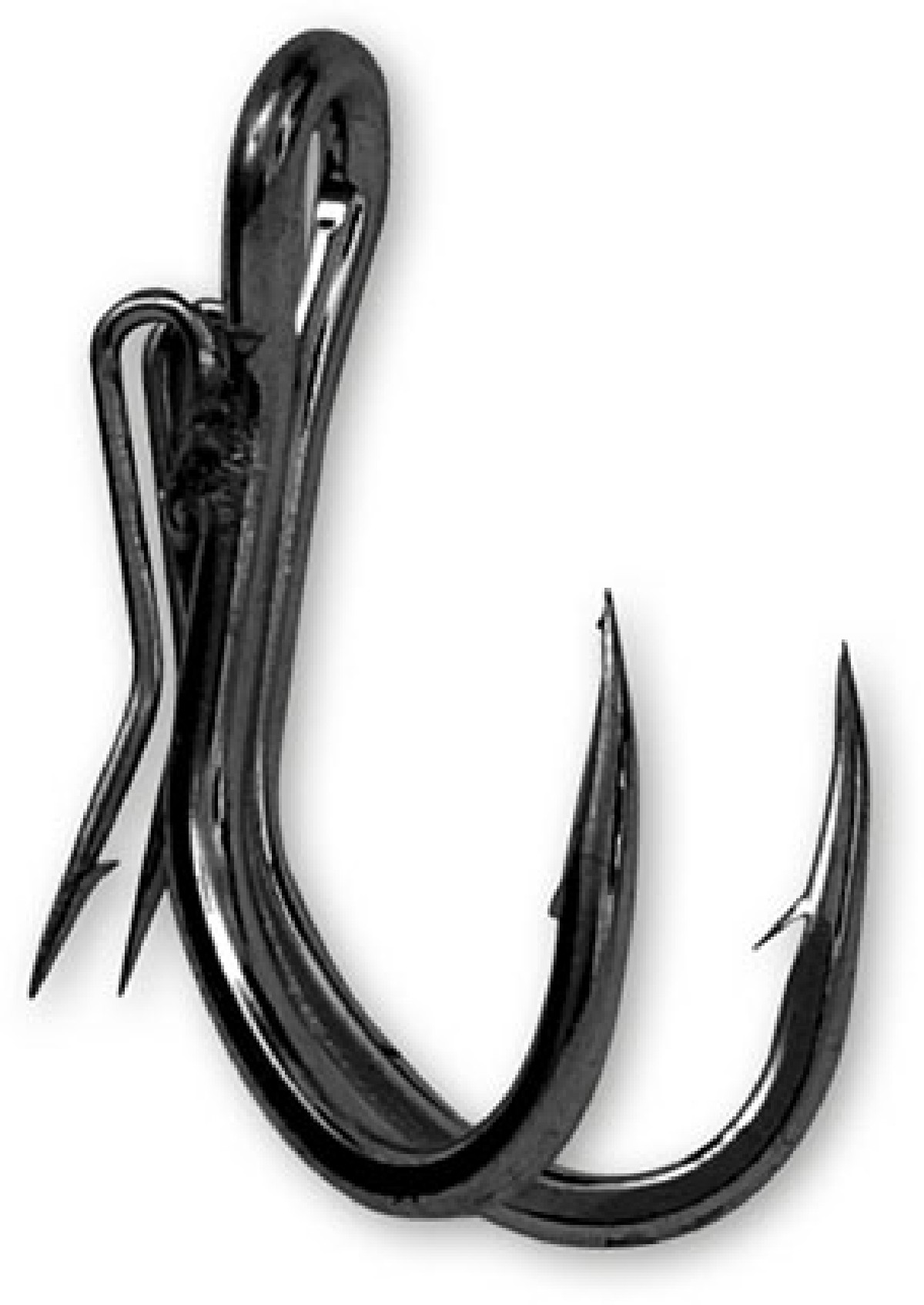 Black Cat Ghost Double Hook black nickel 5st.