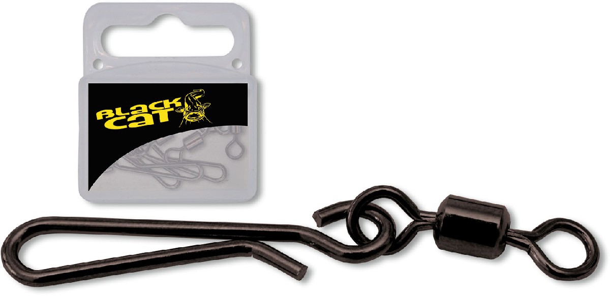 Black Cat Uni Clip black dull 5pcs