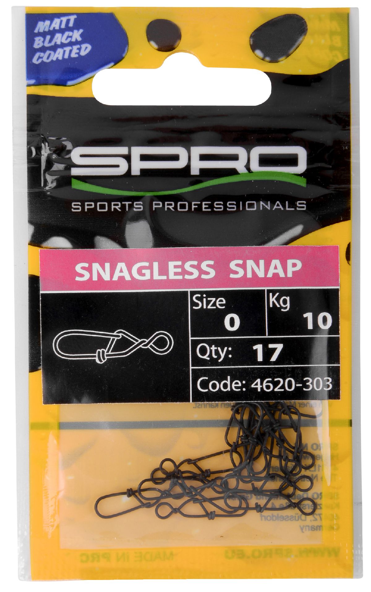 Spro Mb Snagless Snap 000 - 17St.