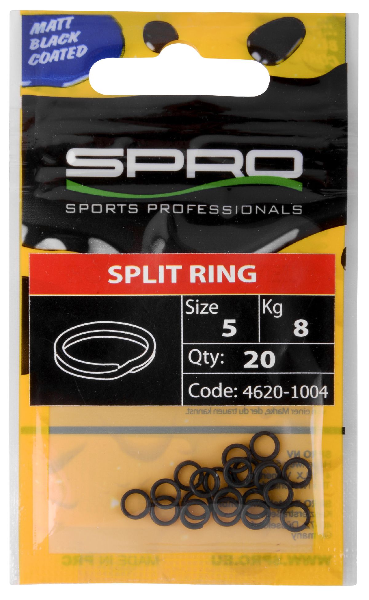 Spro Mb Split Ring 3.5 - 20St.