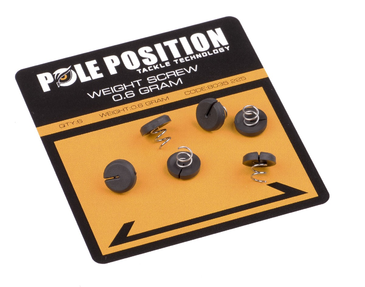 PolePosition Weight Screw 1.2 gr - 6St.