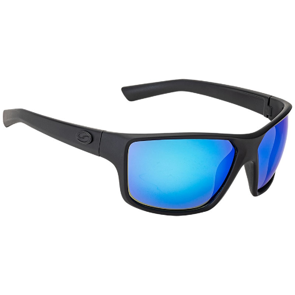 Strike King S11 Matte Black Frame White Blue Mirror Gray Base Lens