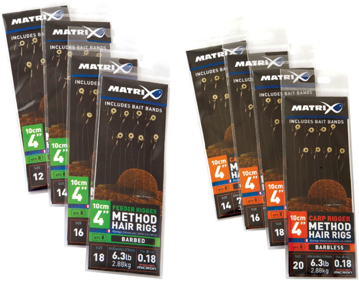 Matrix Hair Rig Carp Riggers 10cm/4inch