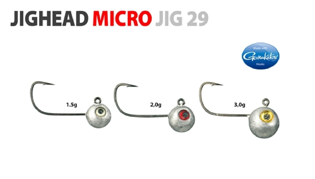 Spro Micro Jig Head #2 5st. 1.5 gr Spro Micro Jig Head #2 5st. 1.5 gr