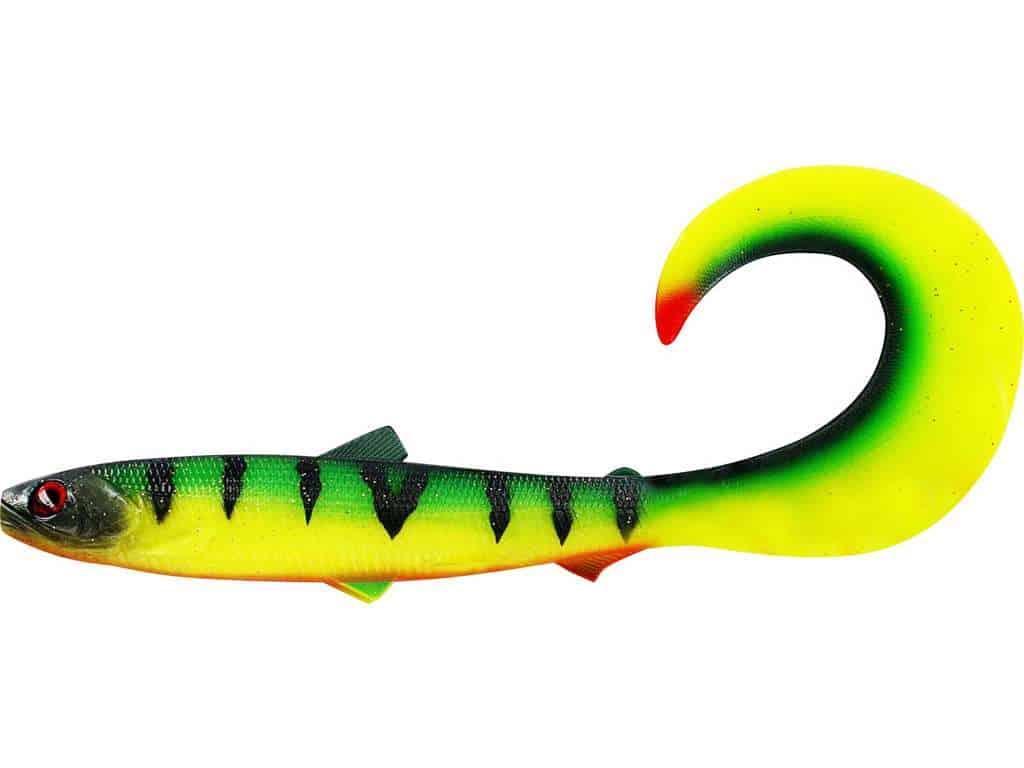 Westin BullTeez Curltail 21cm Tiger Perch