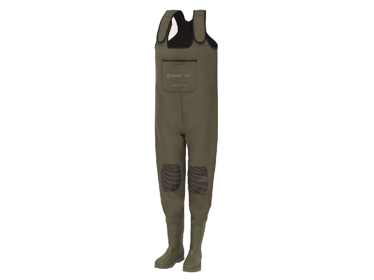 Kinetic Neogaiter Waders Olive Size 44-45