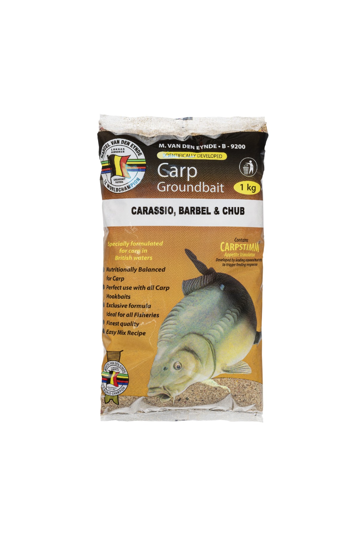 Stapelkorting vd Eynde Carassio & Barbel 10x1 kg