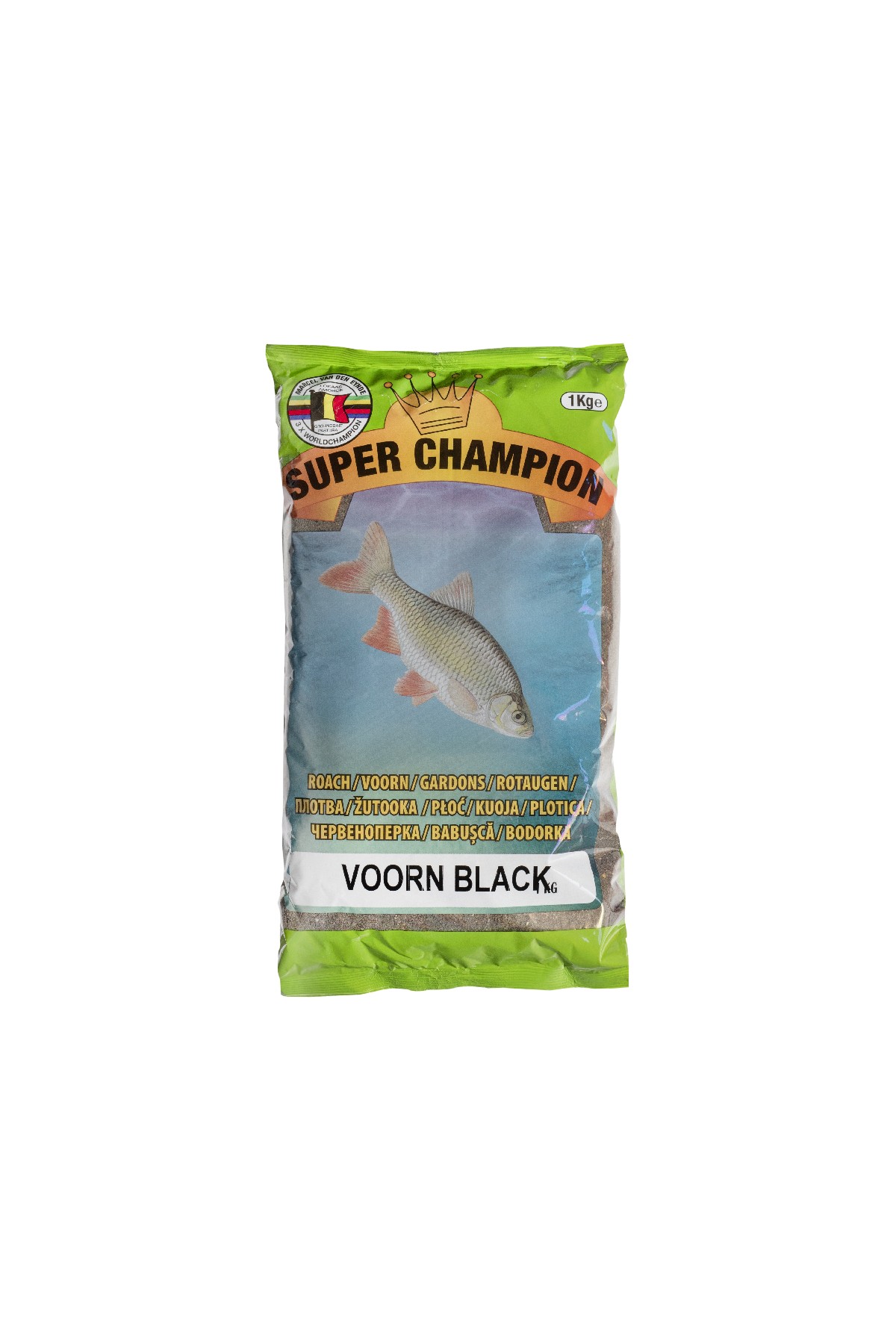 van den Eynde - Super Champion Voorn | Lokvoer | Zwart | 1kg - Zwart