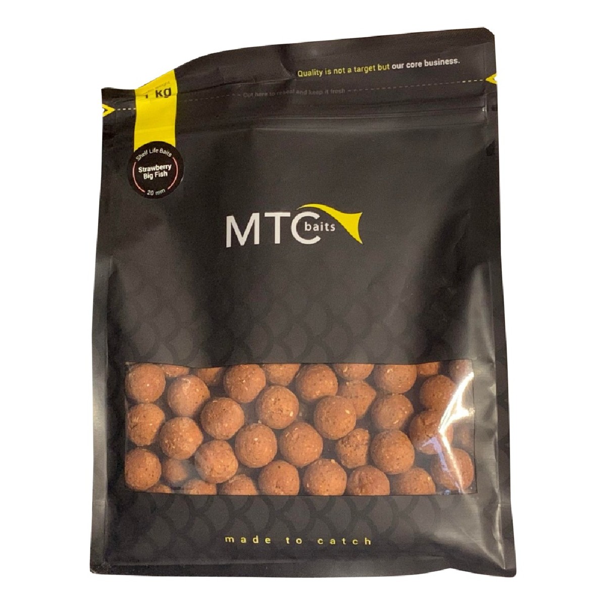 MTC Baits Strawberry Big Fish Boilies 20mm 5kg