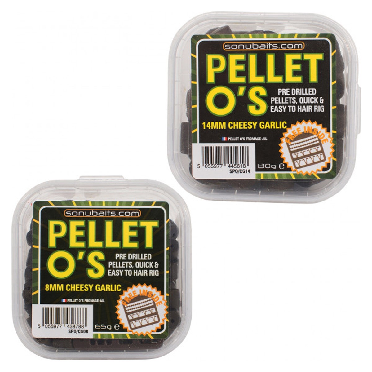 Sonubaits Pellet O's 8mm Cheesy Garlic