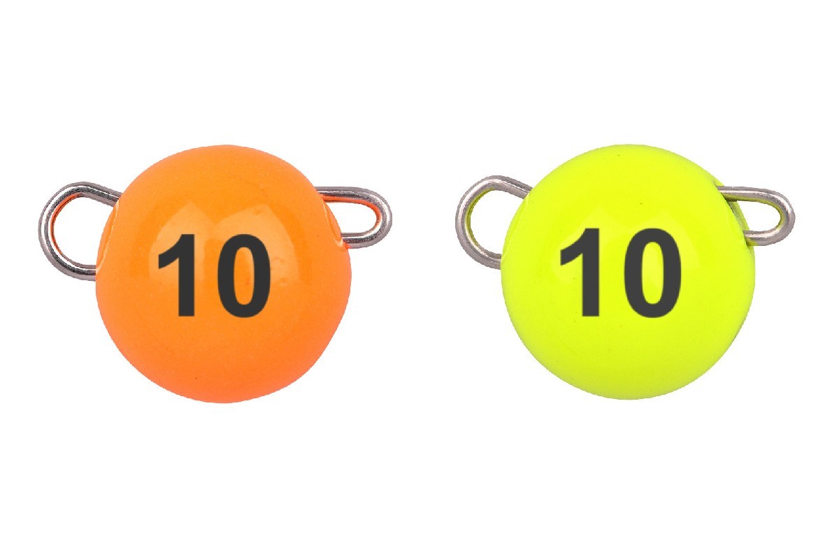 Spro Bottom Jig Glow Orange/Chart 10 gr